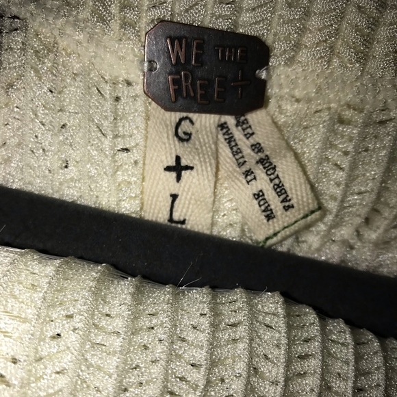 FREE PEOPLE | Textured Blouse | Cream | Medium - Picture 7 of 7